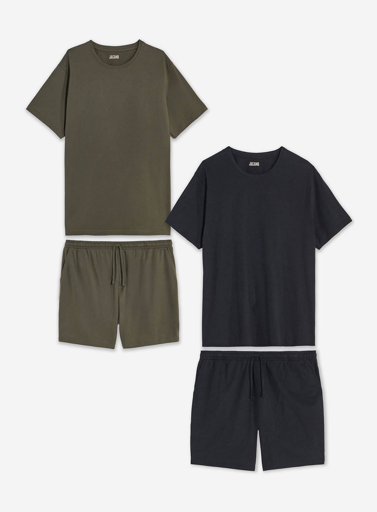 JACAMO 2 Pack Short Sleeve Pyjama Set XL - Image 5